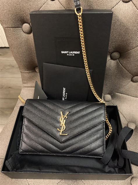 ysl crossbody gold